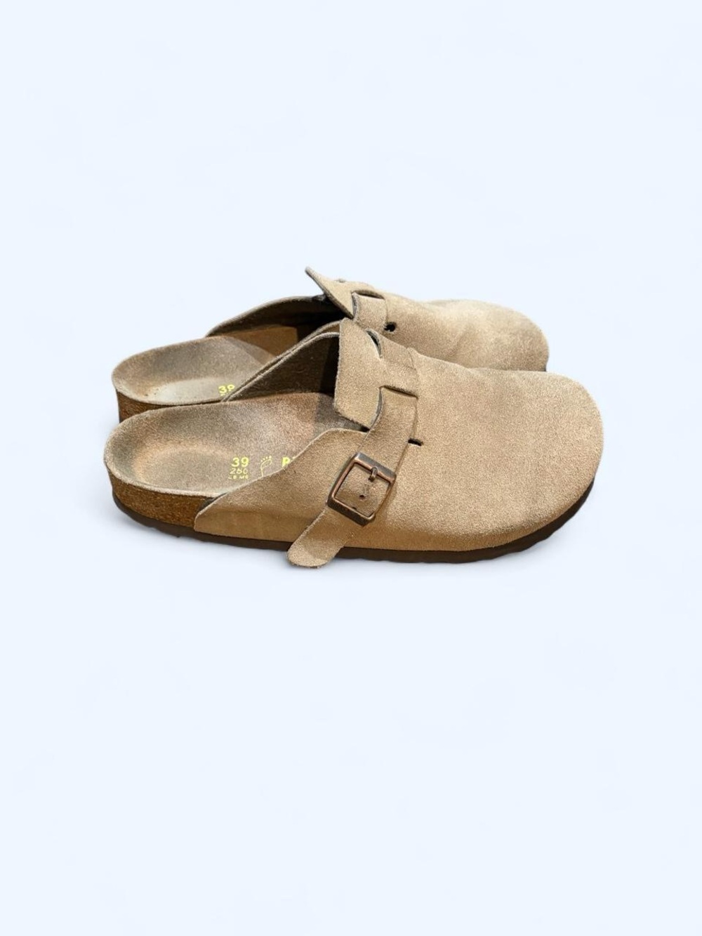 Birkenstock Boston Clogs in Tan - Picture 4 of 6